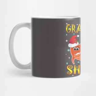 Christmas Grandpa Shark Funny  Design Gift Idea Mug